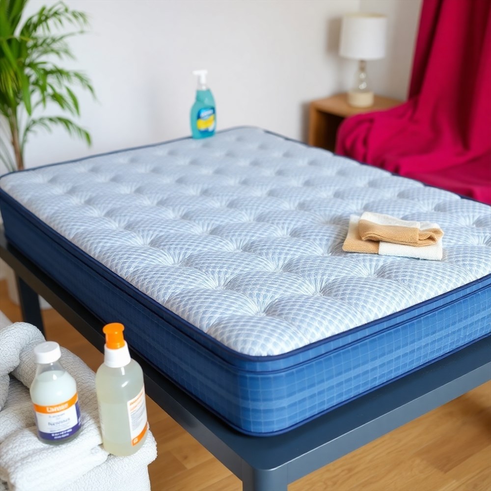 Guide Pratique pour Nettoyer Efficacement un Matelas Tacheté