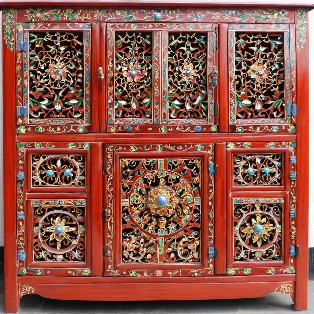 Restauration Respectueuse d'un Meuble Indonésien Ancien