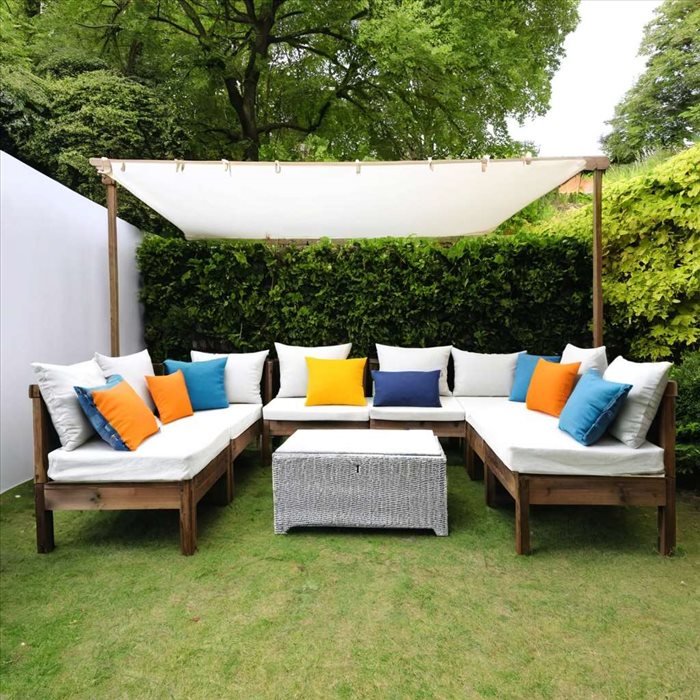 Rénovation salon de jardin en résine