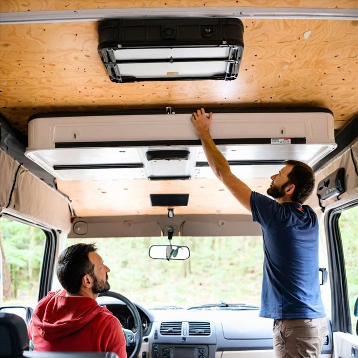 Rénovation du Plafond d’un Camping-Car