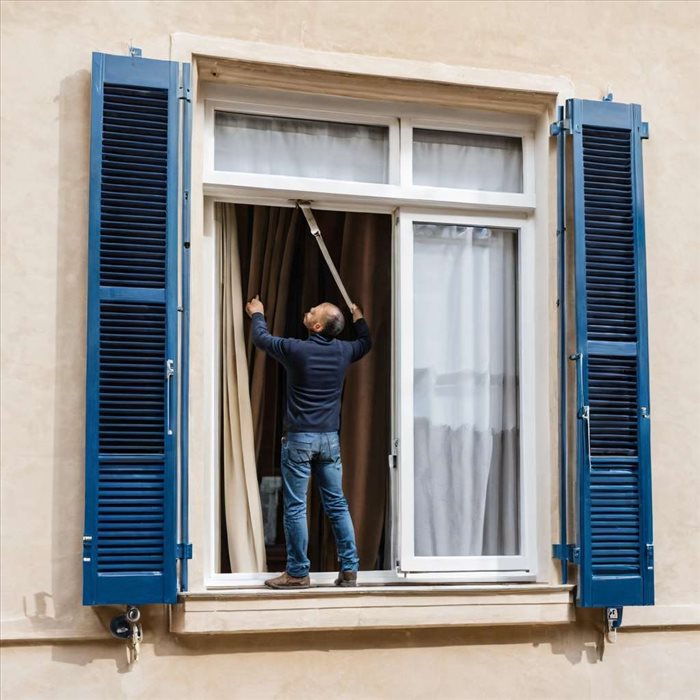 Installer des Rideaux avec Caisson de Volet Roulant