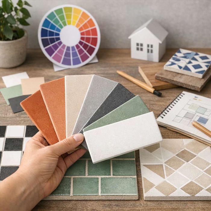 Associer les couleurs de carrelage dans une pièce : guide pratique