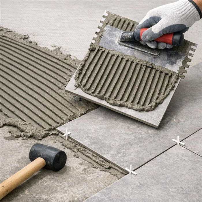 Double encollage carrelage : définition, utilité et conseils