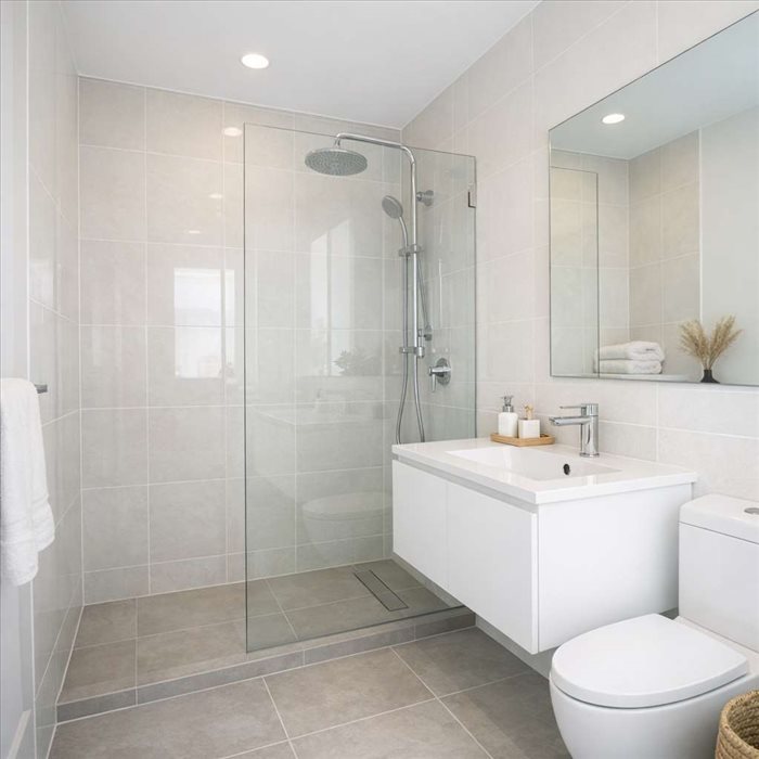 Quelles couleurs de carrelage pour agrandir une petite salle de bain ?