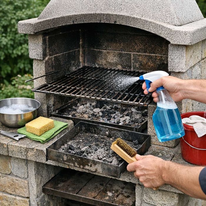 Comment nettoyer et entretenir un barbecue en pierre | Guide complet