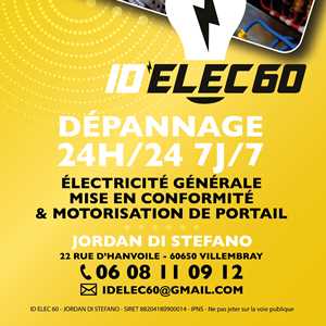 Jordan, un électricien à Senlis
